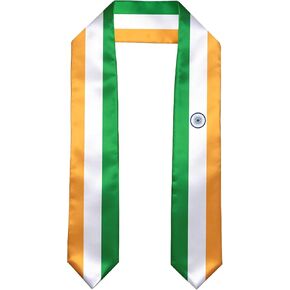 Malawi Flag Graduation Sash/Stole/Scarf 180X13CM Double Sided for Study Aboard International Students Graduation Decoration Item Gift in Kuwait