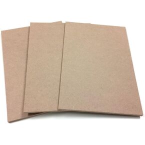 6-Pack 5 x 10 x 0.25 inch Rectangle Shape Crafting Wood - Unfinished MDF Wooden Crafting Materials DIY Project Hobbies Thin Boards (SJT00072) in Kuwait