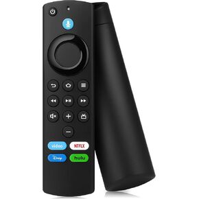 جهاز تحكم عن بعد بديل صوتي مناسب لأجهزة التلفاز الذكية Fire AMZ الجيل الثالث، عصا التلفاز (الجيل الثاني/4K/Lite)، مكعب التلفاز (الجيل الأول/الجيل الثاني) in Kuwait