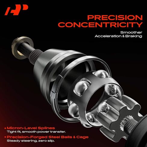 A-Premium CV Axle Shaft Assembly Compatible with Chevrolet Colorado 2004-2012 & GMC Canyon 2004-2012 & Isuzu i-350 2006, 4WD, Front Left or Right, Replace# 15188682, 88964475 in Saudi Arabia
