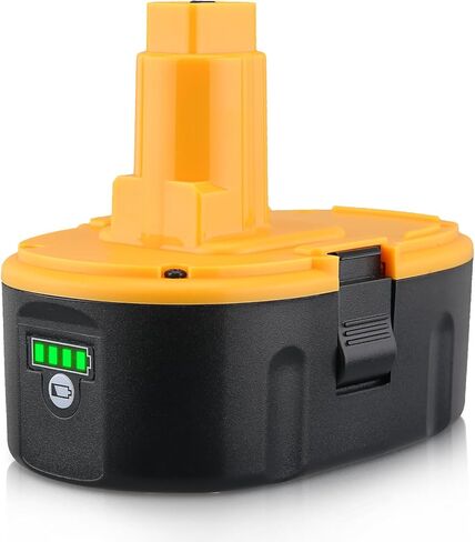 2PACK 18V 6000MAH بطارية استبدال DEWALT 18 Volt XRP DC9096 LI-ION ، متوافقة مع DC9096 DC9098 DC9099 DE9096 DE9095 DW9096 DW9098 DW9095 DC9182 COLLLILLAL in Kuwait
