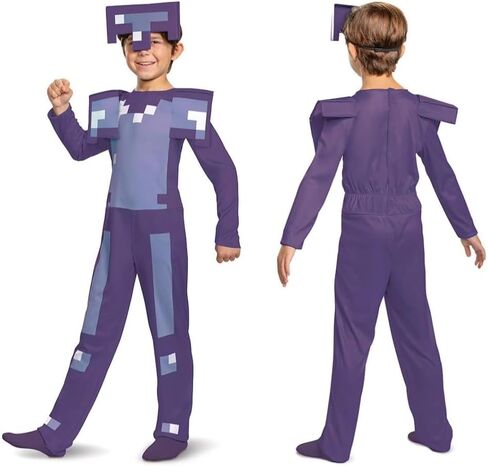 Minecraft Costume, Enchanted Diamond Armor Outfit for Kids, Minecraft Costume Halloween in Kuwait