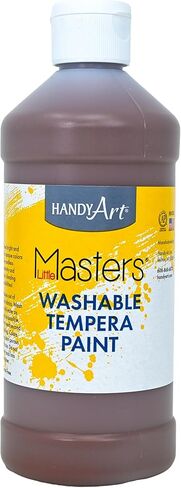 Handy Art Little Masters Washable Paint 16 ounce, Brown in Kuwait