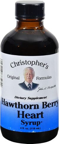 Dr. Christopher's Original Formulas Hawthorn Berry Heart Syrup, 4 Ounce in Kuwait