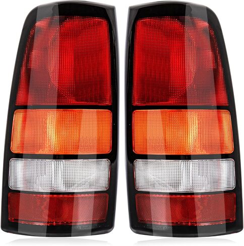 Tail lights Assembly Compatible with 2014-2019 Chevy Silverado 1500 2500HD 3500HD OE Style Rear Light Taillights Replacement for GM2800293 23295938 GM2801293 23295939 in Kuwait