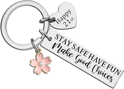 Sweet 16 Gifts for Girls Sweet 16 Birthday Gifts for 16 Year Old Girl Gifts For Sister Daughter Happy Birthday Keychain for Women Friends Tik Tok Made Me Buy It Christmas Stocking Stuffs in Kuwait