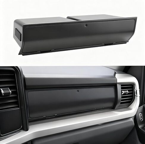 منظم صندوق القفازات متوافق مع ملحقات Ford F150 2015-2020، علبة تنظيم مقصورة درج تخزين القفازات الداخلية، مواد ABS in Kuwait