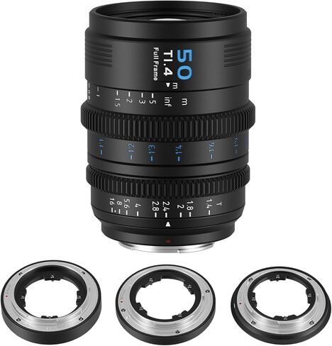 Sirui VP-1 Vision Prime T1.4 Full-Frame Cine 3-Lens Kit (Black) in Kuwait