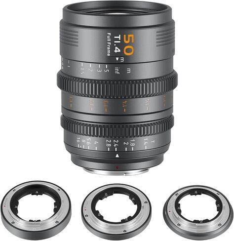 Sirui VP-1 Vision Prime T1.4 Full-Frame Cine 3-Lens Kit (Black) in Kuwait