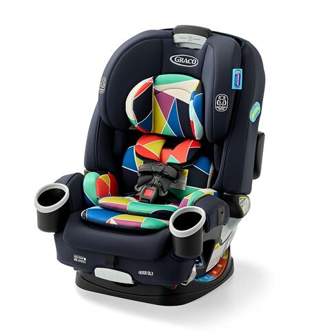 Graco 4Ever DLX Slim 4-in-1 Infant to Toddler Car Seat, Rear Facing, Forward Facing, to High Back Booster & Backless Booster, Slim Car Seat Saves Space & Grows with Child, Thompson in Kuwait