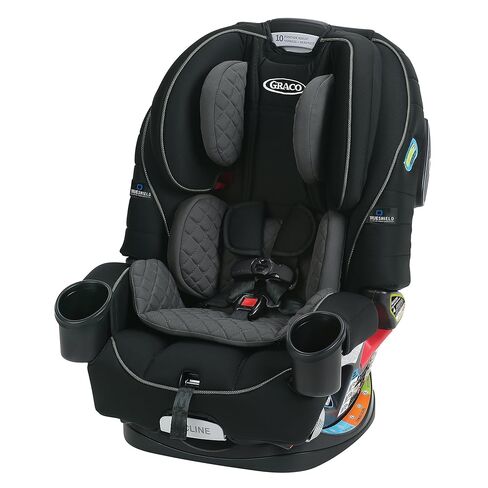 Graco 4Ever DLX Slim 4-in-1 Infant to Toddler Car Seat, Rear Facing, Forward Facing, to High Back Booster & Backless Booster, Slim Car Seat Saves Space & Grows with Child, Thompson in Kuwait