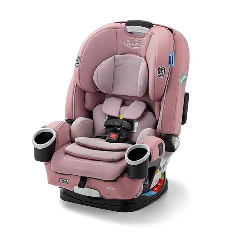 Graco 4Ever DLX Slim 4-in-1 Infant to Toddler Car Seat, Rear Facing, Forward Facing, to High Back Booster & Backless Booster, Slim Car Seat Saves Space & Grows with Child, Thompson in Kuwait