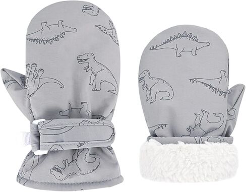 YAPJEB Toddler Gloves, Waterproof Toddler Mittens, Baby Snow Winter Gloves for Kids Boys Girls Baby Ages, Cozy and Warm in Kuwait
