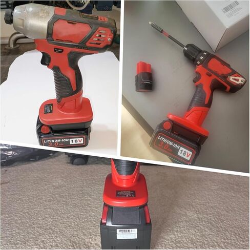 DM20M12 Adapter for Milwaukee M12 12V Power Tools, Battery Adapter Convert for Dewalt 20V & for Milwaukee 18V Li-ion Battery to for Milwaukee M12 12V Power Tools in Kuwait