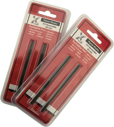 3-1/4" Inch Double Edged HSS Planer Blades - Fits Ryobi HPL51K & PC60THP - Pack of 10 in Kuwait