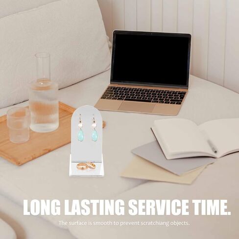 لوحة انعكاس مجوهرات عرض مصنوعة من ثقوب الأكريليك للأقراط مثالية لاستوديو الصور والمنزل in Kuwait