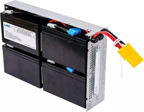 بطارية استبدال RBC23-UPC لـ APC SU1000R2BX120 ، SU1000RM2U ، SUA1000RM2U ، SUA1000RMUS ، Black in Saudi Arabia