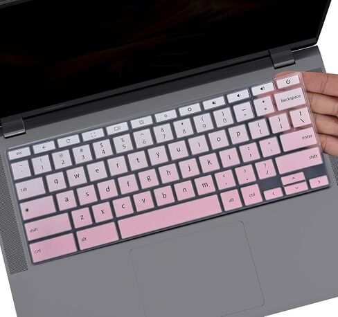 Keyboard Cover for 2025 2024 Acer Gateway Chromebook 311 CBO311 CBOA311 11.6 inch, Chromebook Plus 314 514 14" Laptop, Chrome Plus 515 CB515 516 CBG516 Keyboard Protector Accessories -Black in Saudi Arabia