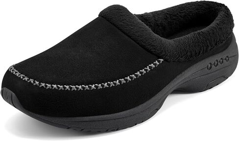 Easy Spirit Women's Tslip2 Clog, Black, 9.5 Wide in Kuwait