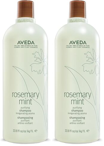 Aveda Rosemary Mint Purifying Shampoo | Clarifying Shampoo | Adds Shine | for Normal to Oily Hair, Fine to Medium Hair Types | 97% Naturally Derived* in Kuwait