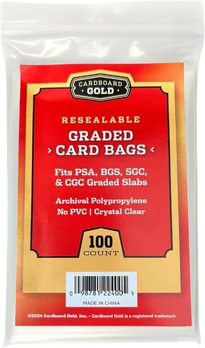 100 كيس بطاقات الترا سي بي جي قابل لاعادة الاغلاق من 100 قطعة in Kuwait