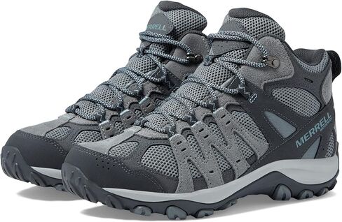 Merrell Women's Accentor 3 Mid Hiking Boots, Charcoal/Flora, 9 M in Saudi Arabia