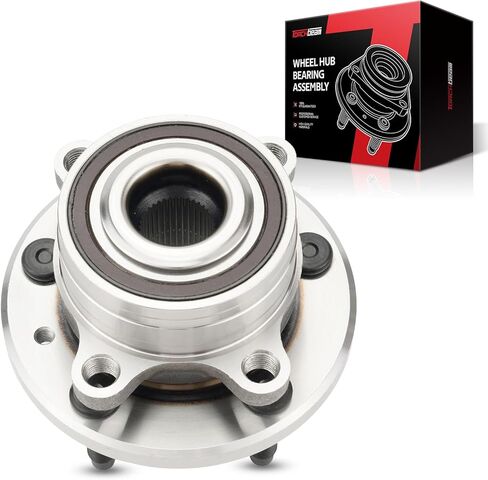 Torchbeam 512460 Rear Wheel Hub Bearing Assembly for 2011-2019 Ford Explorer, 2013-2019 Ford Police Interceptor Utility Wheel Bearing 5 Lugs W/ABS in Saudi Arabia