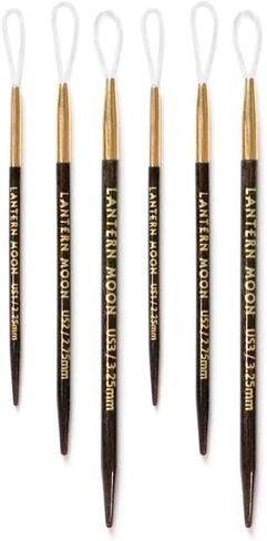 Lantern Moon Finishing Needle 1-3, Size 1/2.25mm, 2/2.75mm, 3/3.25mm in Saudi Arabia