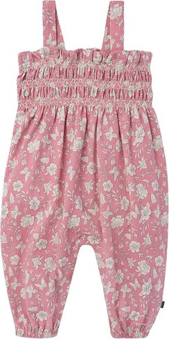 اللحظات الحديثة من قبل Gerber Baby-Girls Self Self-Eyelet Shuffle Romper Long in Kuwait