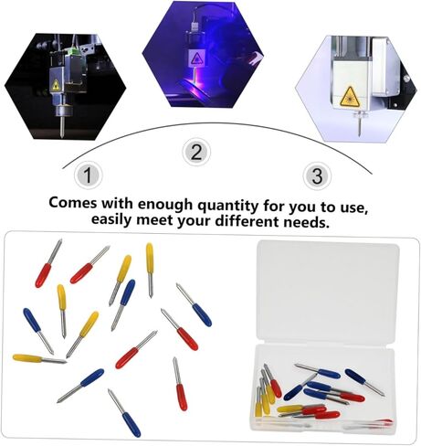 DOITOOL 15-Piece Cutting Machine Cutters Engraving Tool Set 3 Sizes Cutters for Materials Cutting in Kuwait