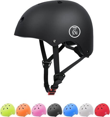 67i Skateboard Cycling Helmet Adult Bike Helmet Skateboard Helmet Skate Helmet Bicycle Helmet Men Women Scooter Helmet for Multi-Sports Bicycle Scooter Inline Roller Skate Rollerblading Cycling in Kuwait