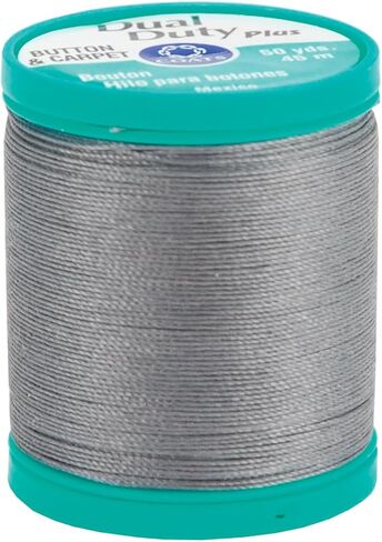 Dual Duty Plus Button & Carpet Thread 50yd-Slate in Kuwait