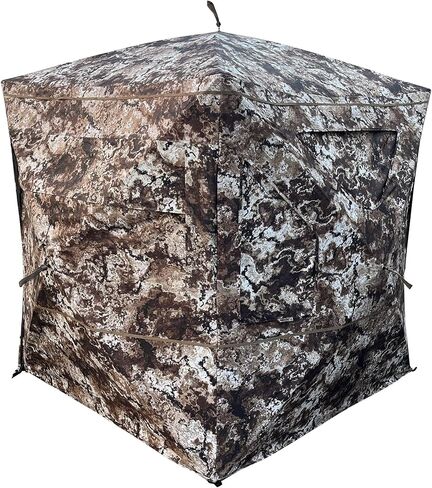THUNDERBAY SPUR Collector 2-4 Person Hunting Blind, Portable Ground Blind with Silent Sliding Window, Portable Durable Hunting Tent for Deer & Turkey Hunting in Saudi Arabia