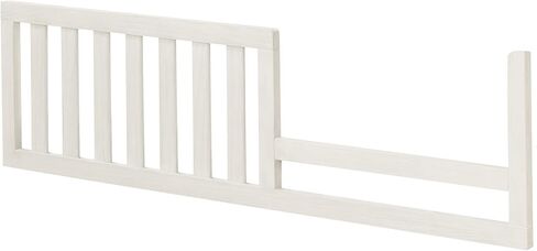 Pemberly Row Modern/Contemporary Wood Toddler Rail in White Finish in Kuwait