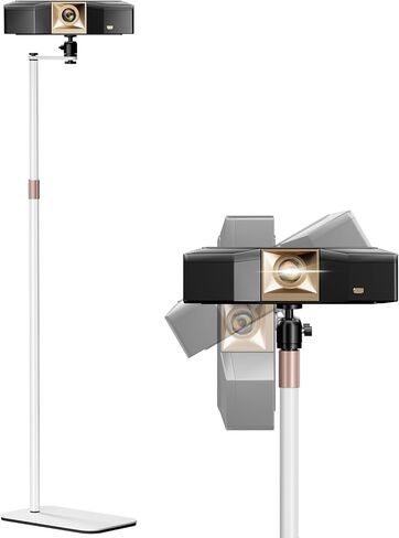 PUTORSEN Universal Projector Stand – Height Adjustable & 360° Rotatable Mount with 1/4" Screw, Compatible with Projectors, Cameras, Webcams for Home, Office, and Outdoor Use in Kuwait