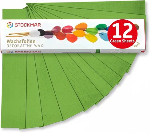 Stockmar Decorating Beeswax - 12 Pack (Crimson Red) in Kuwait