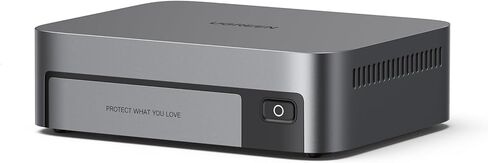 UGREEN NASync DXP4800 Plus 4-Bay Desktop NAS, Intel Pentium Gold 8505 5-Core CPU, 8GB DDR5 RAM, 128G SSD, 1 * 10GbE, 1 * 2.5GbE, 2 * M.2 NVMe Slots, 4K HDMI, Network Attached Storage (Diskless) in Saudi Arabia