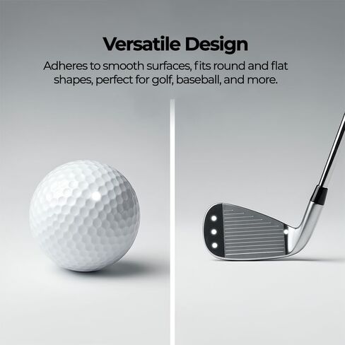 LiteMark White Reflective 0.25 Inch Dot Stickers | Weatherproof Golf Ball Decals for Enhanced High Speed Camera Detection and Simulators - Pack of 546 in Kuwait