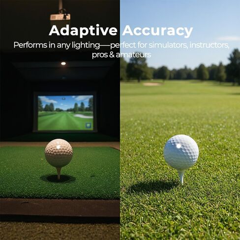 LiteMark White Reflective 0.25 Inch Dot Stickers | Weatherproof Golf Ball Decals for Enhanced High Speed Camera Detection and Simulators - Pack of 546 in Kuwait