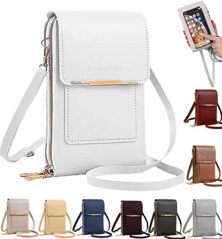 Retro All-Match Vertical Cellphone Bag,Small Leather Crossbody Purse Shoulder Crossbody Bags for Women in Saudi Arabia