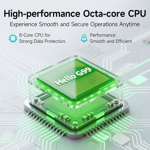 DigiLand Android Tablet, Android 14 Tablets with Octa-Core CPU, 11" FHD Tablet with 14GB RAM+128GB ROM, 7500mAh Battery, 5MP+13MP Camera, WiFi 5 & BT 5.0 - Gray in Kuwait