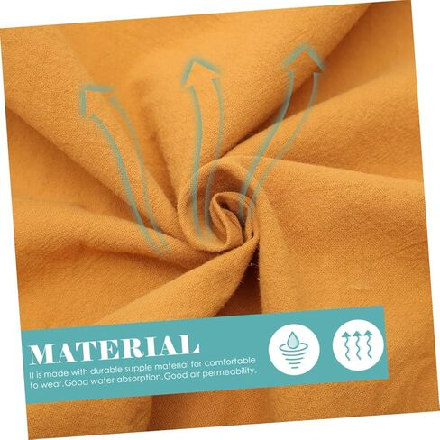 1pc Breathable Cotton Cloth Changing Pad Cover and Easy to Clean for Shower Stylish Yellow Design for Clean and Comfortable Environment in Kuwait