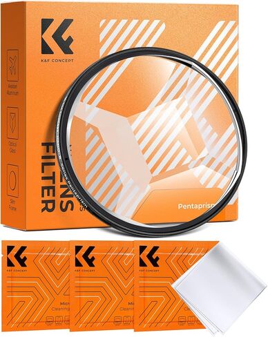 K&F Concept 67mm Fractal Filter Rotatable Prism Camera Lens 4+1 Fractal Special Effects Filter (B Series) in Saudi Arabia