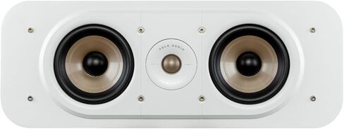 Polk Signature Elite ES30 Center Channel Speaker - Hi-Res Audio Certified and Dolby Atmos & DTS:X Compatible, 1" Tweeter & Two 5.25" Woofers, Contemporary Walnut (Renewed) in Saudi Arabia