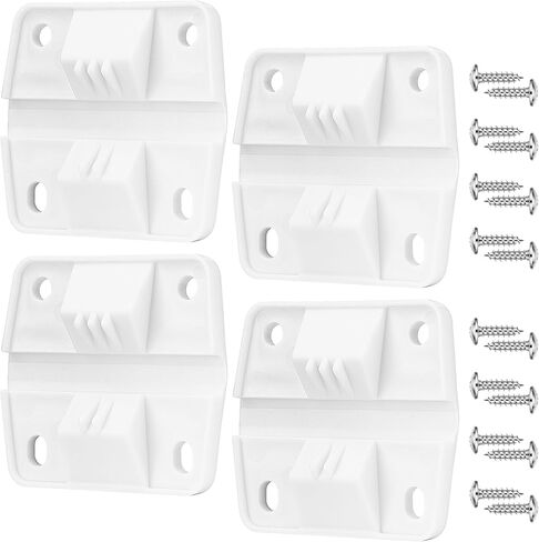 4PCS Cooler Hinge for Coleman, Stainless Steel Hinges Replacement with Screws, Compatible with Coleman Cooler, Cooler Accessory in Saudi Arabia