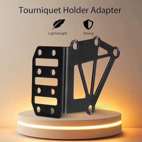 Locking Clip Tourniquet Holder, JUNESEAKER Tourniquet Pouch for Gen 7 C-A-T and Older, Universal Belt Upgraded Clip Holder Gift Box (Tourniquet Not Included) in Kuwait
