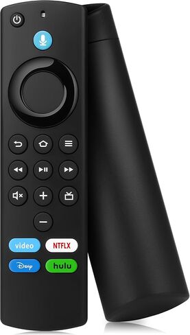 Voice Replacement Remote Control Fit for Fire AMZ 3rd Gen Smart TVs, TVs Stick (2nd Gen/4K/Lite), TVs Cube (1st Gen/2nd Gen) in Kuwait