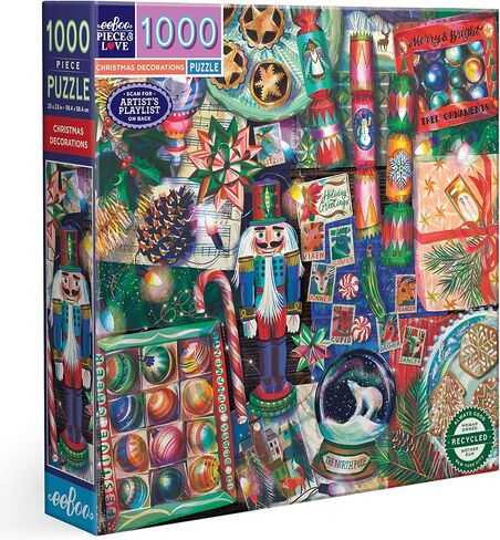 لغز EEBOO لزخارف العطلات العائلية 1000 قطعة، 1 EA in Kuwait