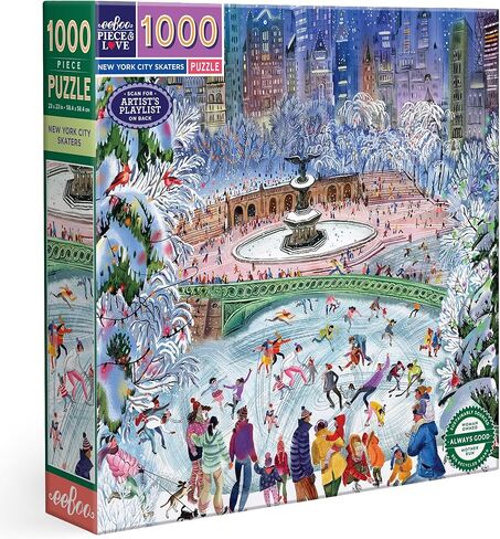 لغز EEBOO لزخارف العطلات العائلية 1000 قطعة، 1 EA in Kuwait