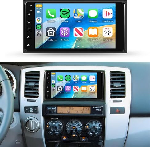 ستيريو السيارة ل Toyota 4runner 02-09 Rav4 01-08 Corolla 00-06 Camry 02-06 Tundra 03-06 Sequoia 03-07 [2+64g] Carplay Wireless/Android Auto ، Android 7 "IPS GPS WIFI BT FM Link Link Link in Kuwait